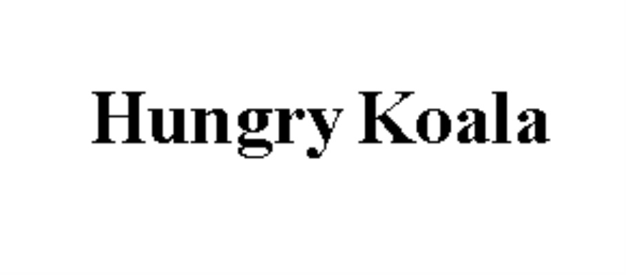 HUNGRY KOALA