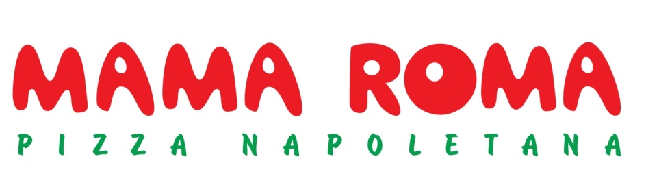 Mama roma карта. ROMA pizza торговый знак.