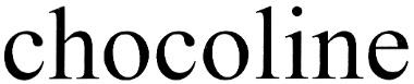 Choco Line Logo Товарный знак CHOCOLINE № 357113 - дата регистрации 2008-08-12T00:00:00